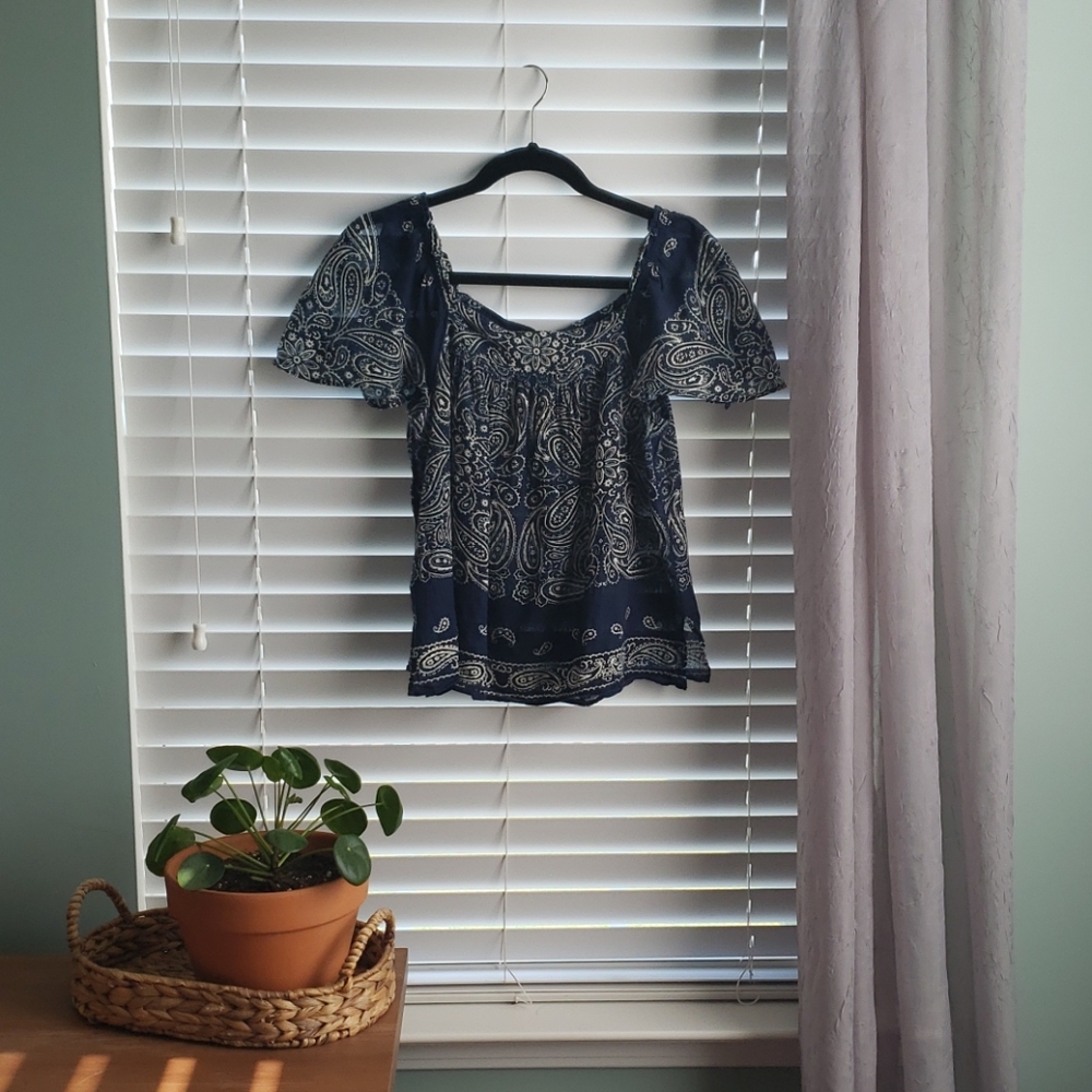 Ralph Lauren off shoulder top